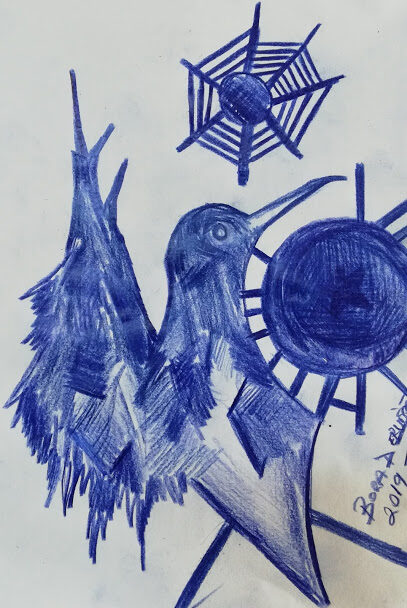Ballpoint pen drawing by Bora Dervişoğlu (005)